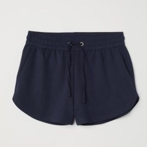 H&M Navy Blue Sweatshorts